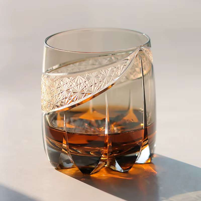 Edo Kiriko – verres à whisky à la mode