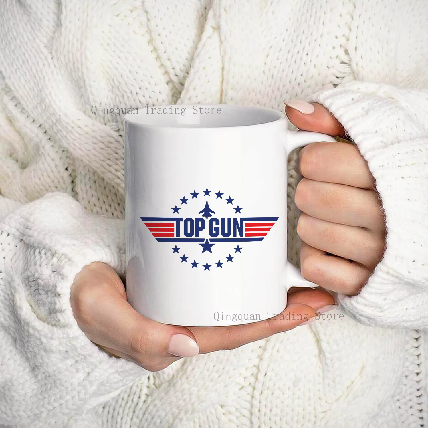 Top Gun tasse émaillée