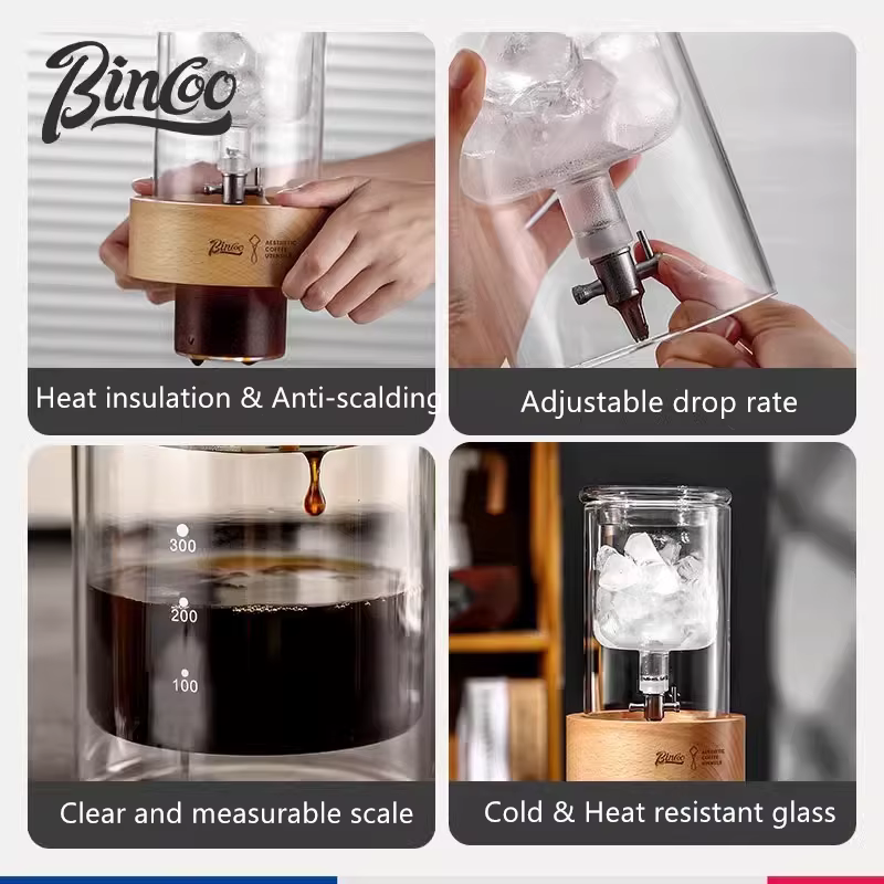 Cafetière à infusion froide en verre de 600ml