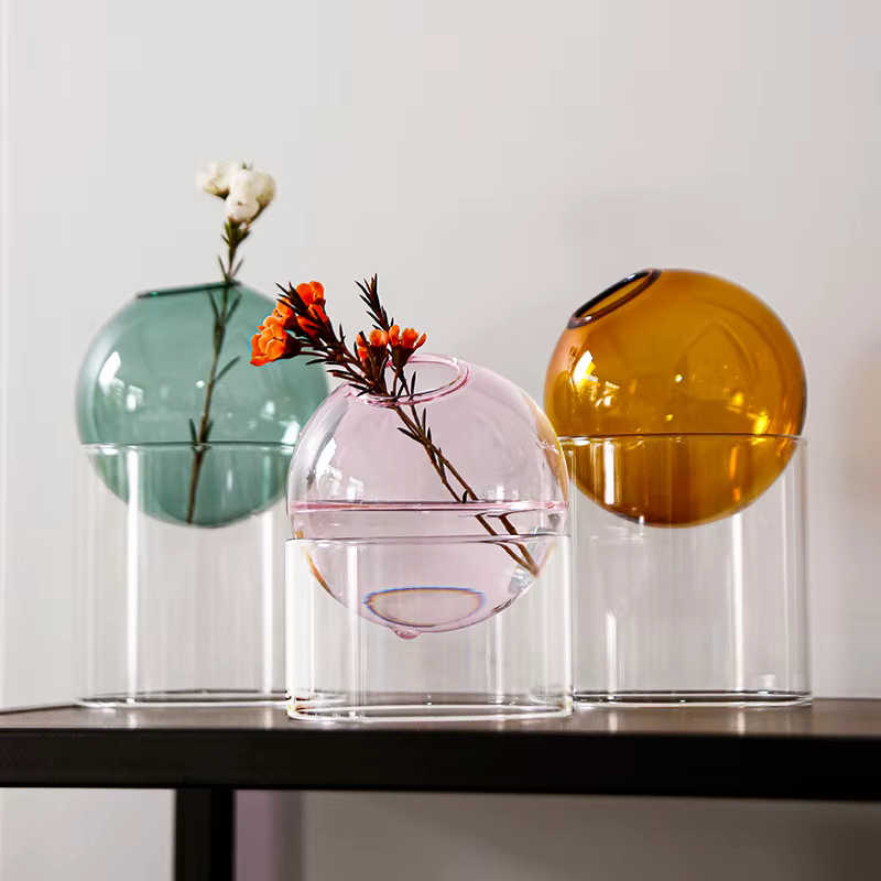 Mini Vase à fleurs rond