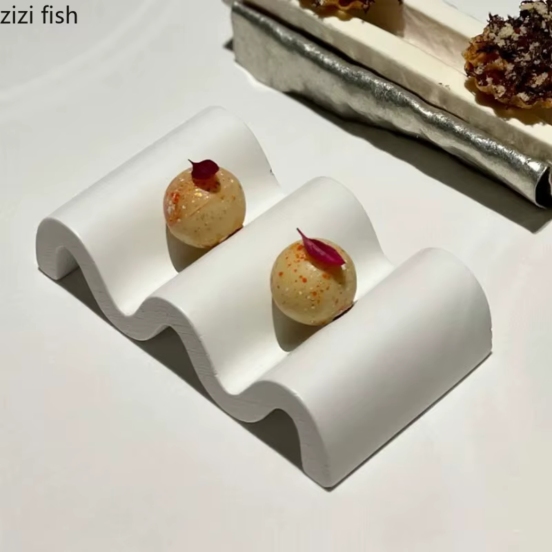 Assiettes quejxDesserts en céramique créative