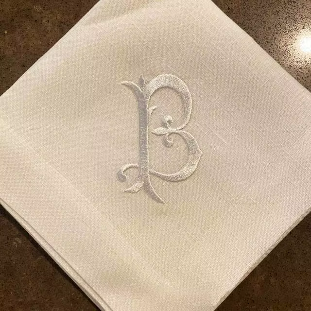 Ensemble de serviettes de table avec logo personnalisable de qualité supérieure