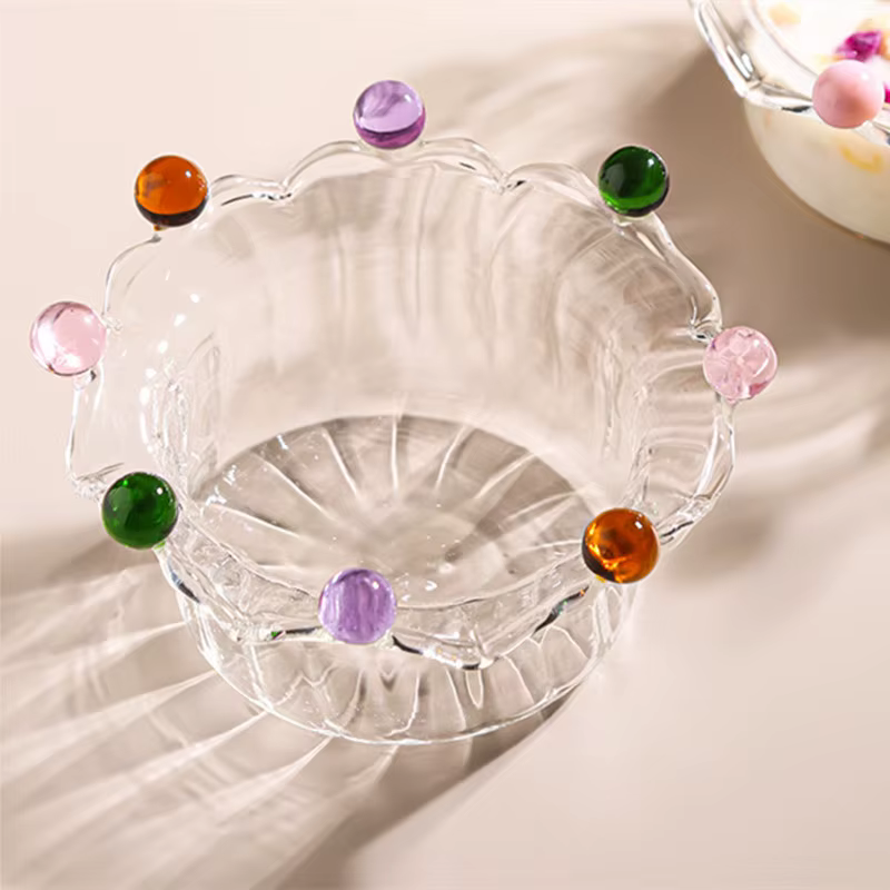 Ins-Filles en verre à haute teneur en borosilicate