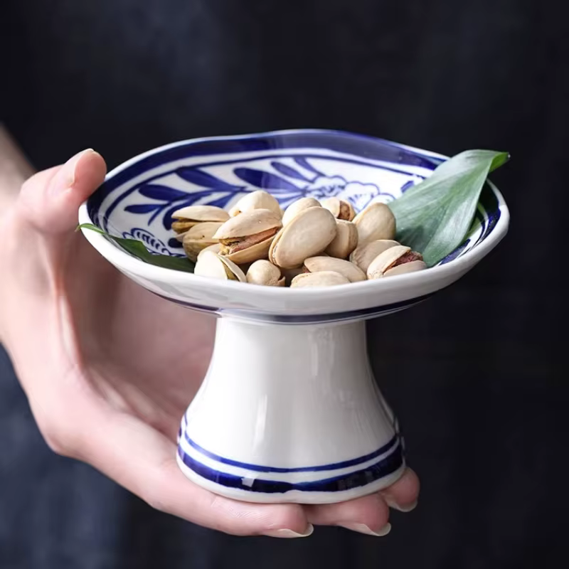 Nouvelle assiette haute pour dessert chinois