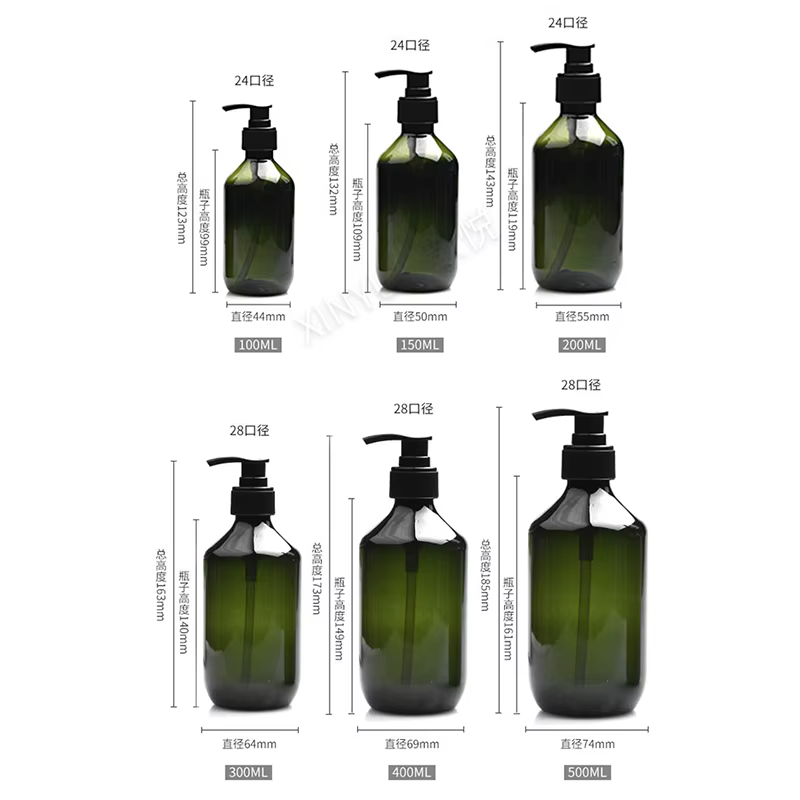 Bouteilles rechargeables pour shampoing