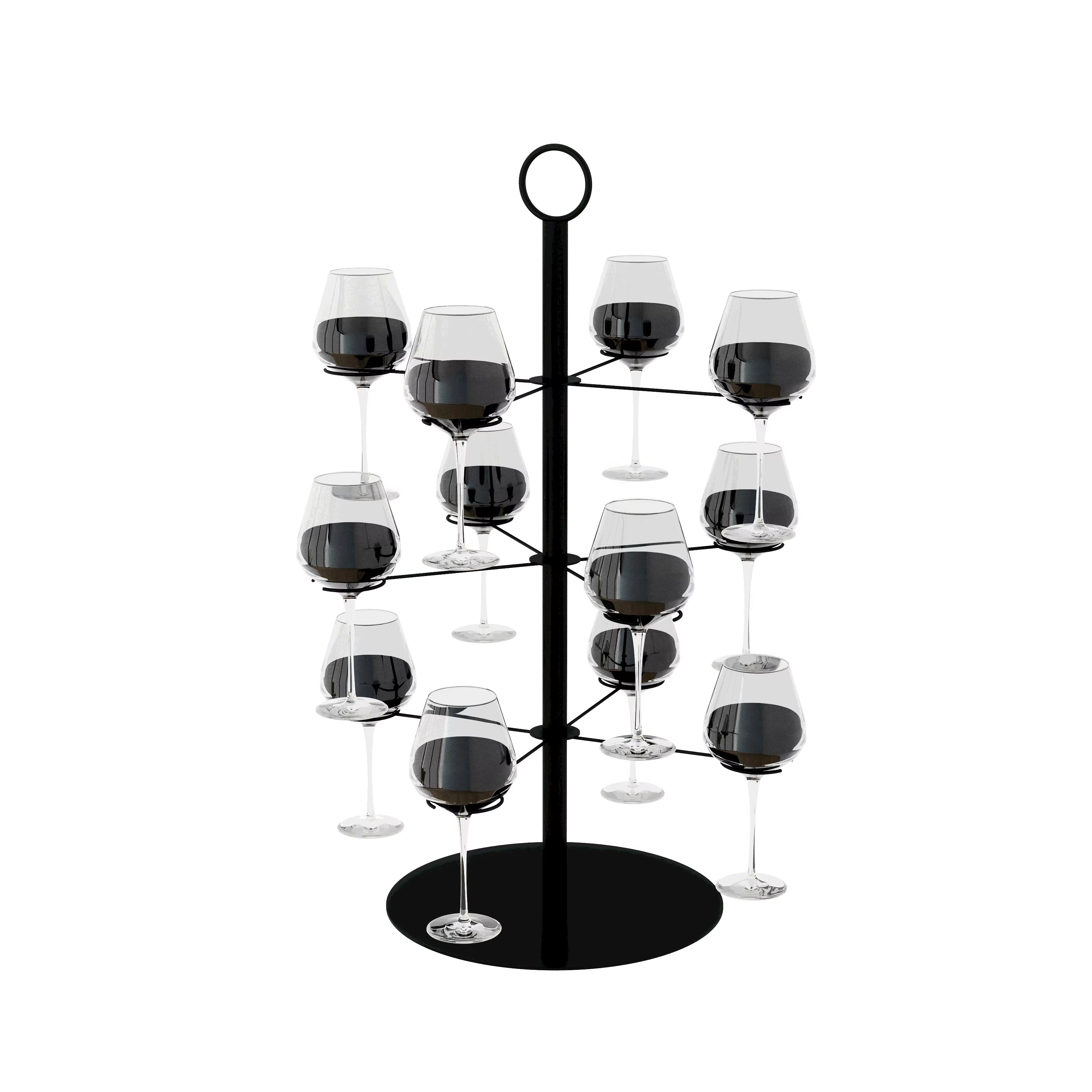 Support d'arbre à Cocktail, présentoir de verres à vin, boissons pour Champagne, Cocktails, Martini, porte-verre à vin, Bar, fête de Banquet