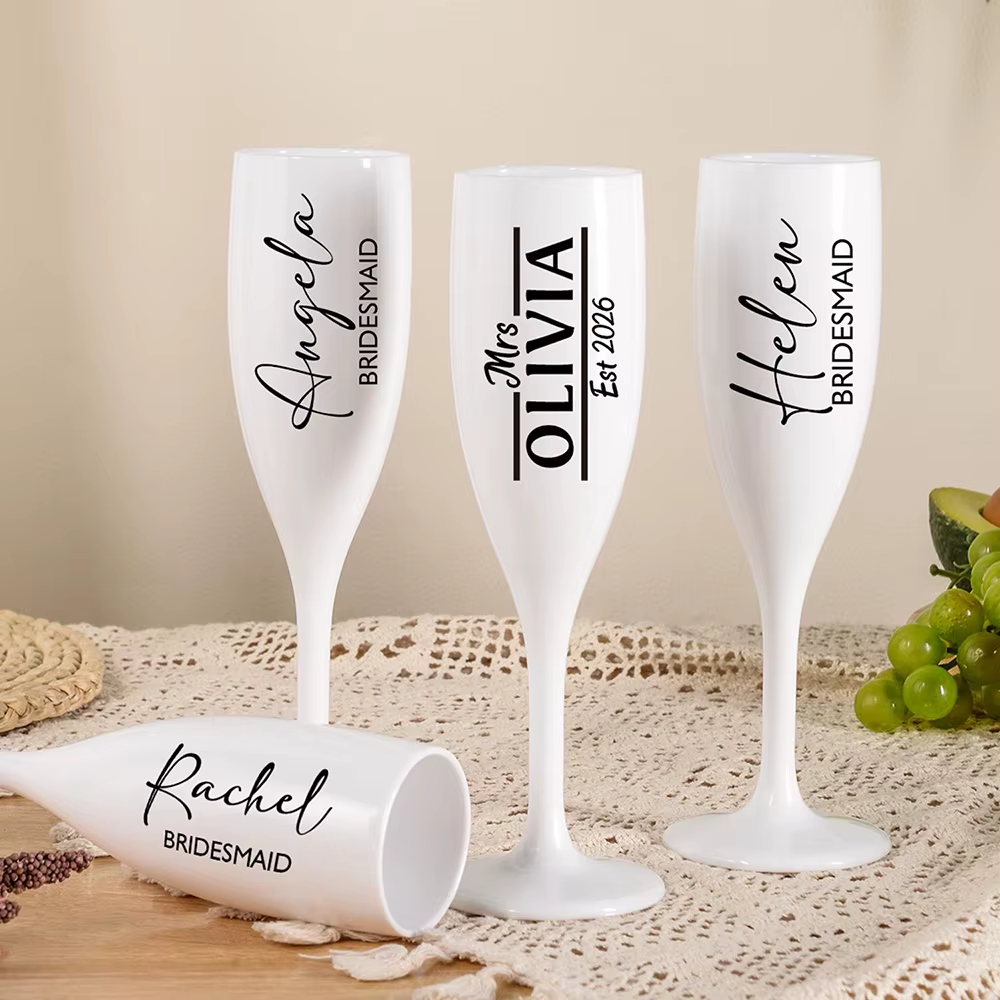 Flûtes à Champagne personnalisées pour mariage