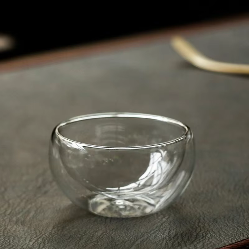 Ensemble de tasses à thé en verre Double couche