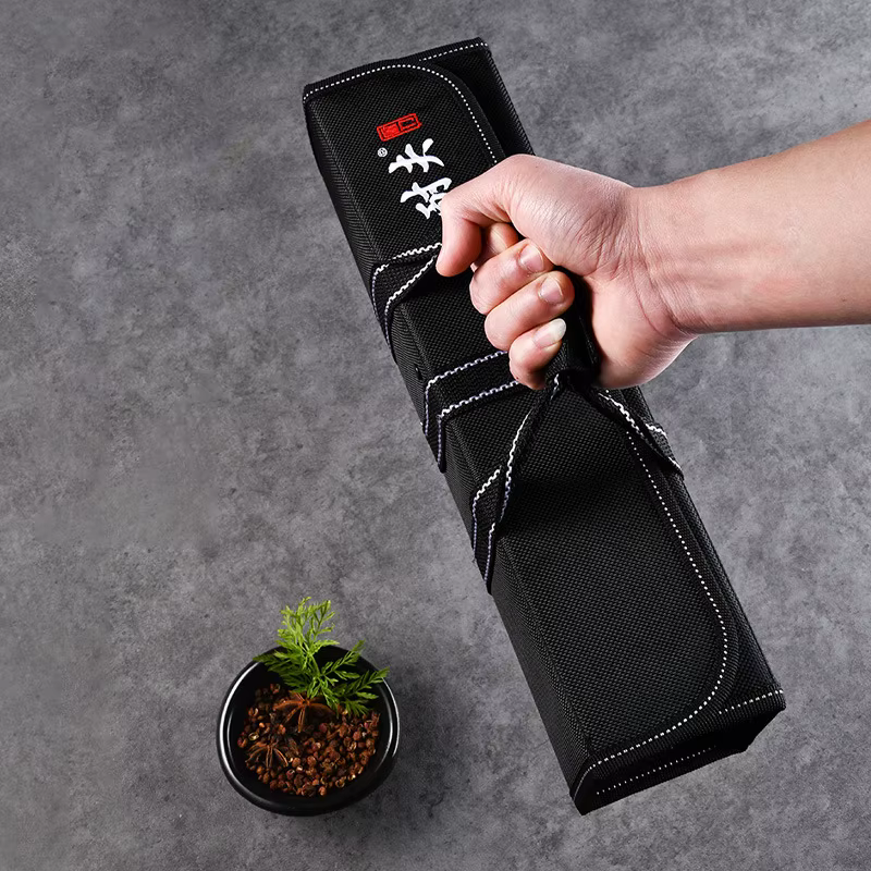 Sac en rouleau pour couteaux de Chef de cuisine