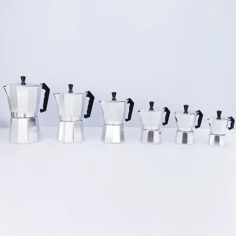 Cafetière Italienne en Aluminium de 50/100/150/300ml