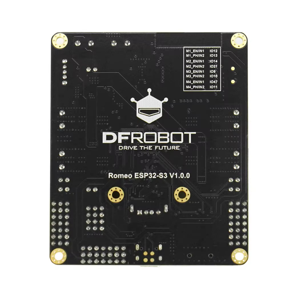 Carte de développement de robot Romeo ESP32-S3 avec WiFi, Bluetooth, caméra AI OV2640 pour voiture RC FPV, compatible Arduino ESP C++ MicroPython
