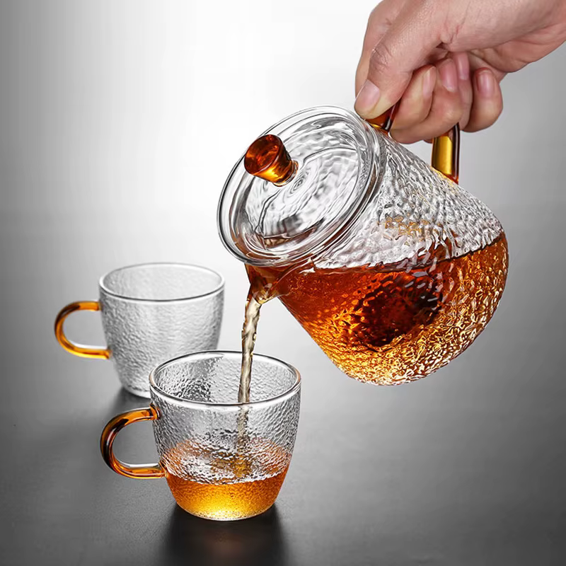 Théière Japonaise en Verre Borosilicate avec Infuseur