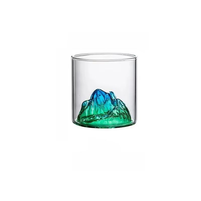 Tasse d'eau en verre polyvalente Transparent 180/300ML