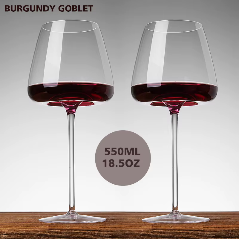 Tasse à vin originale, verre à vin rouge fait à la main