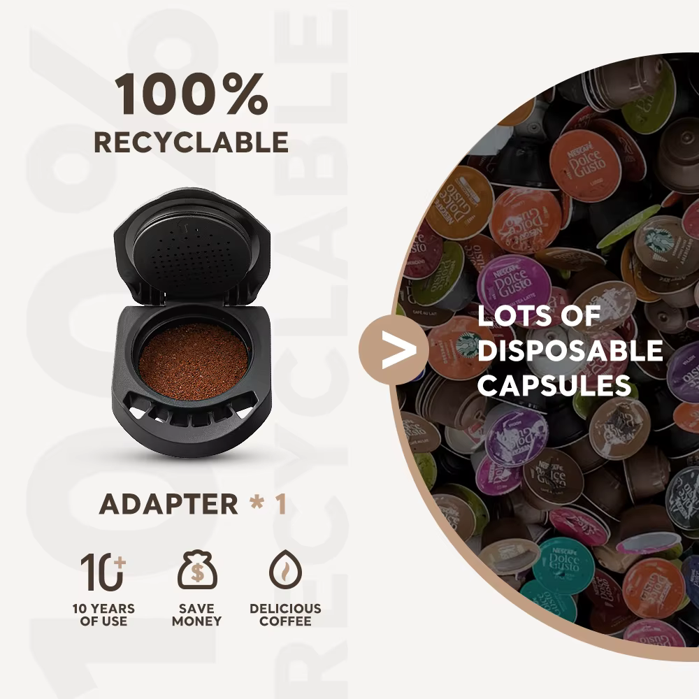 Adaptateur de capsules pour Dolce Gusto Crema