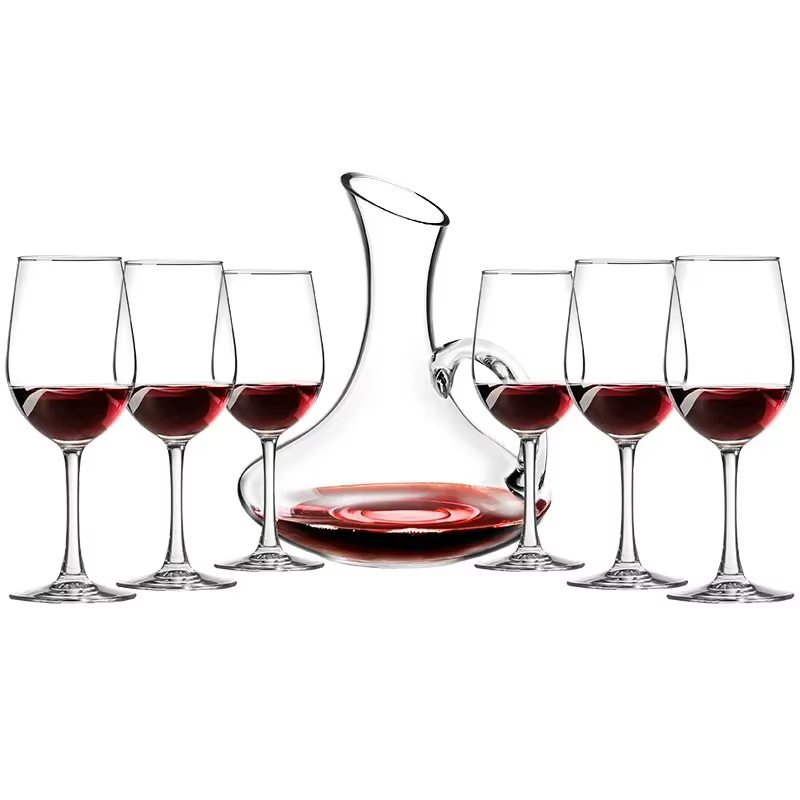 Ensemble de verres à vin rouges