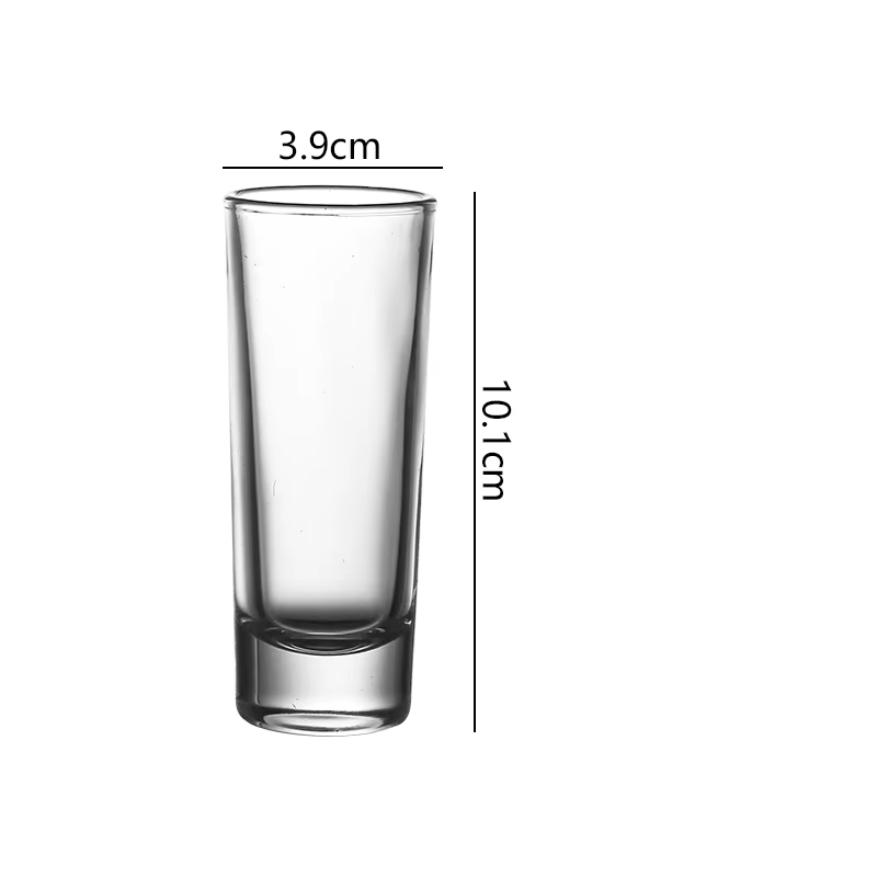 Verre à Shot à fond épais 30ml/60ml