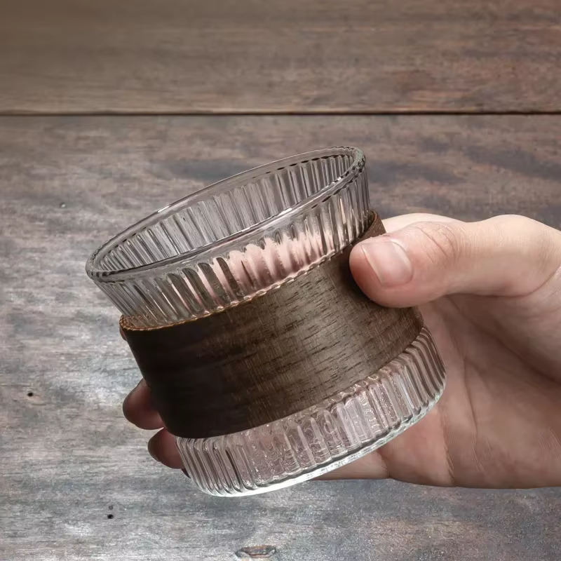 Tasse à café en verre de Style japonais