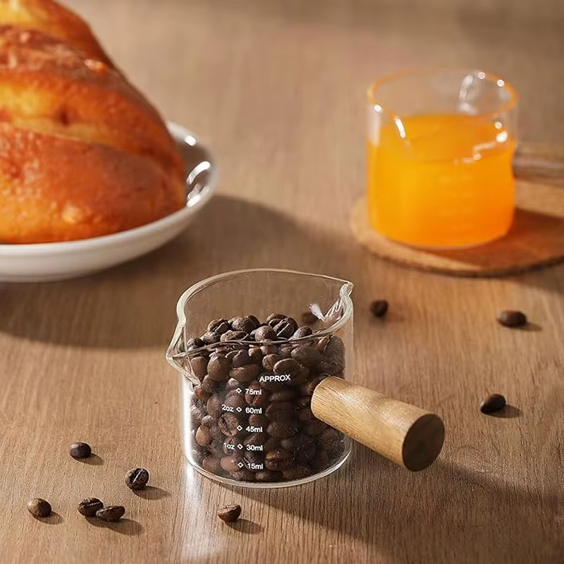 Tasse à lait en verre, petit gobelet à espresso en verre