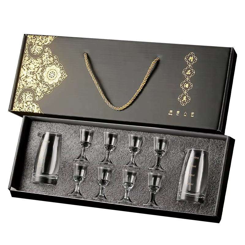 Ensemble de verres à vin blancs pour la maison