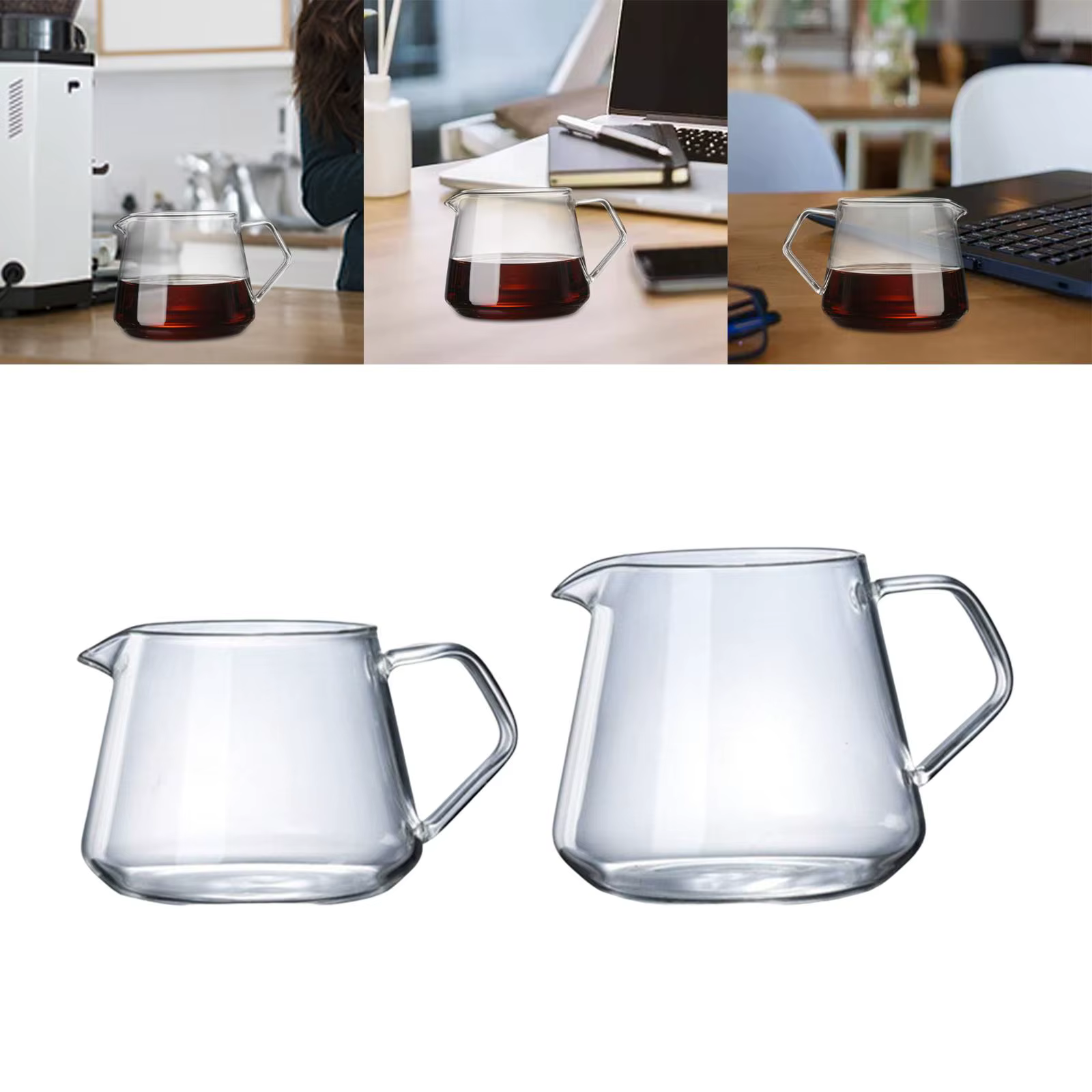 Cafetière en verre borosilicaté, cafetière, goutteur, brasseur Barista High