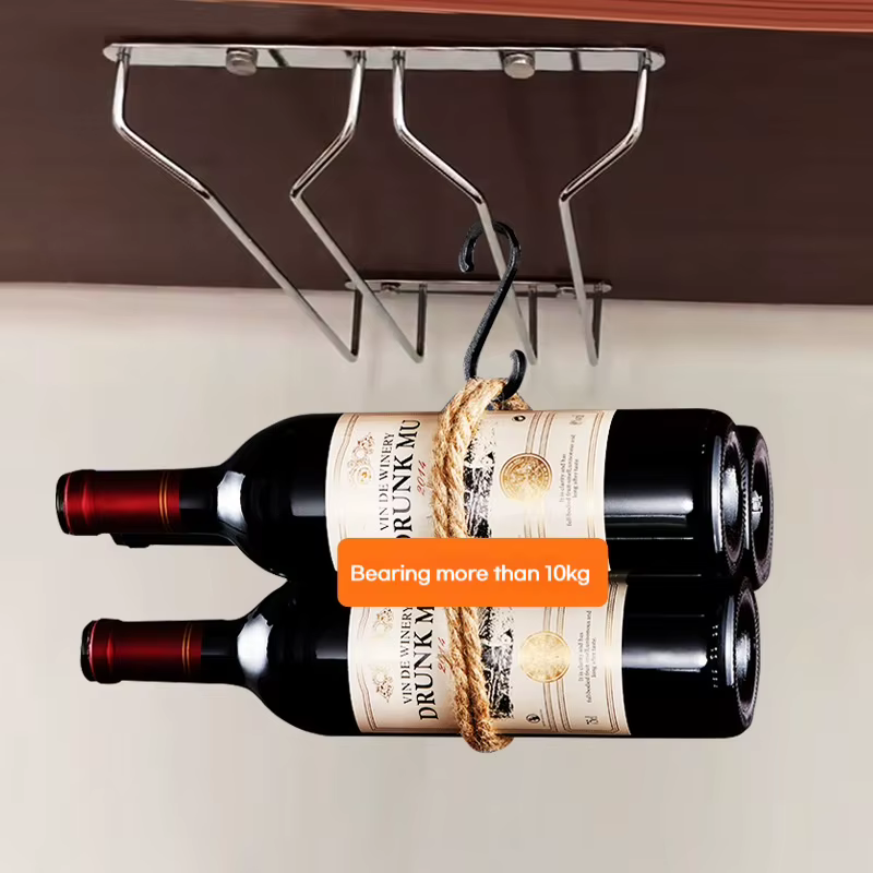 Support pour verres à vin suspendu