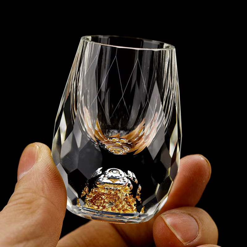 Verre à certifiée en cristal de luxe