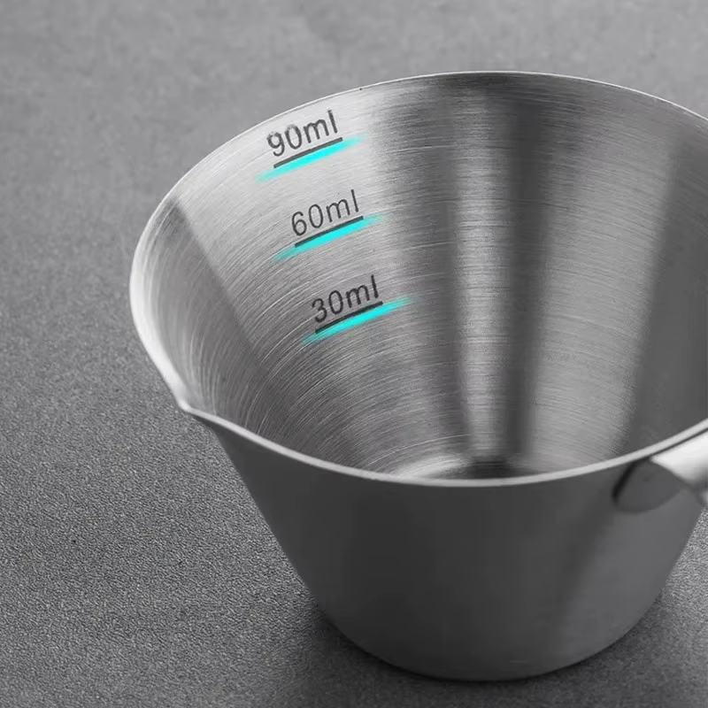Tasse à mesurer à café en acier inoxydable 100/250ml