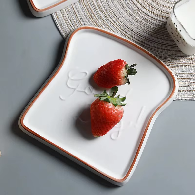 Assiette à pain pour petit-déjeuner