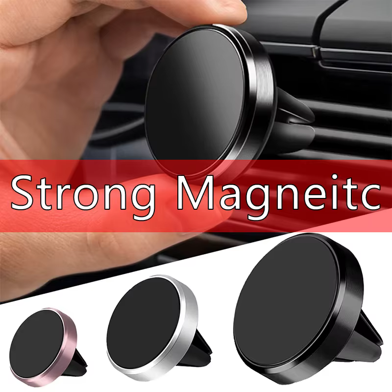 Support magnétique universel pour voiture, support de ventilation, accessoires pour iPhone Samsung Xiaomi, support magnétique pour téléphone portable de voiture