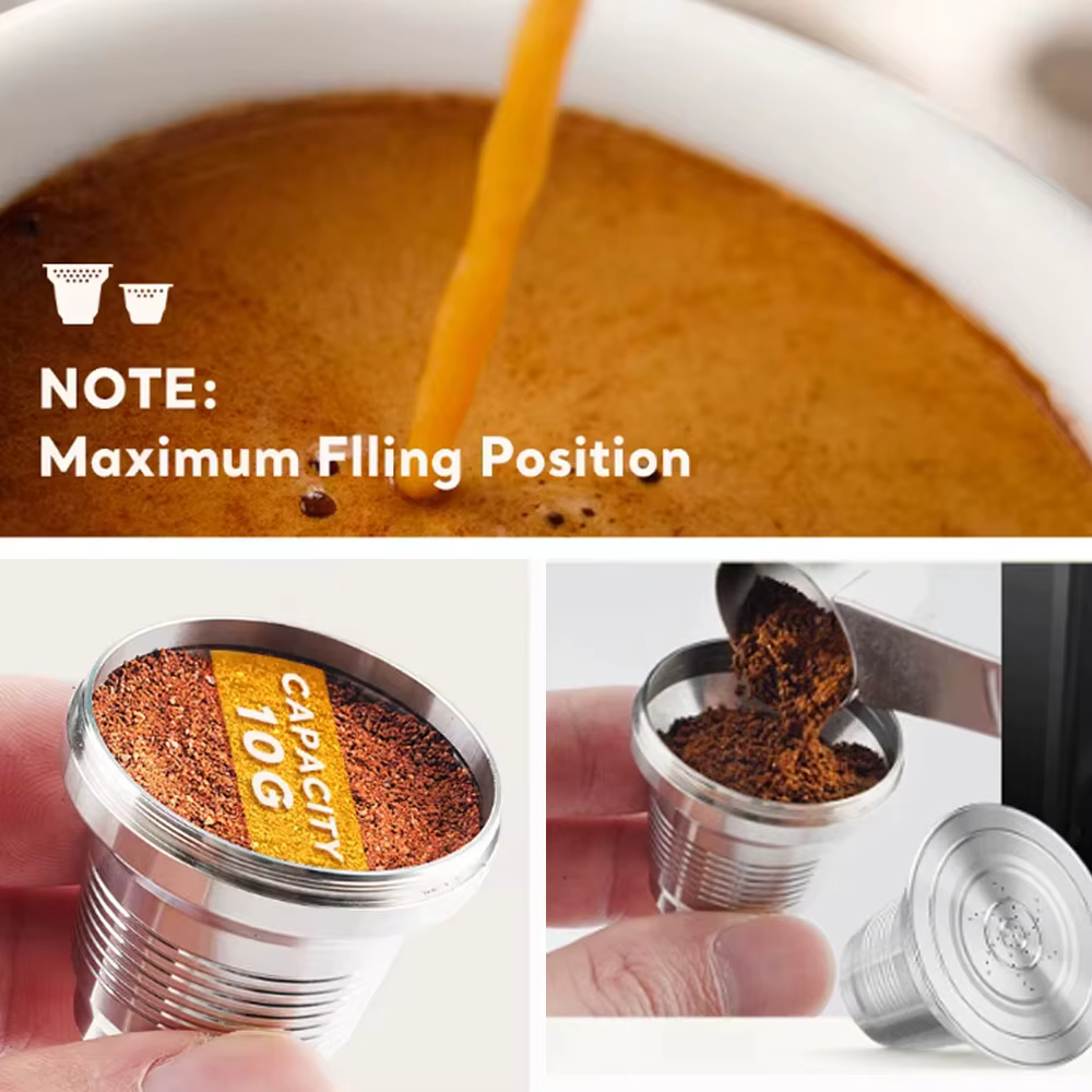 Pour L'Or café Capsule réutilisable pour Philips L'Or Barista LM8012 Machine