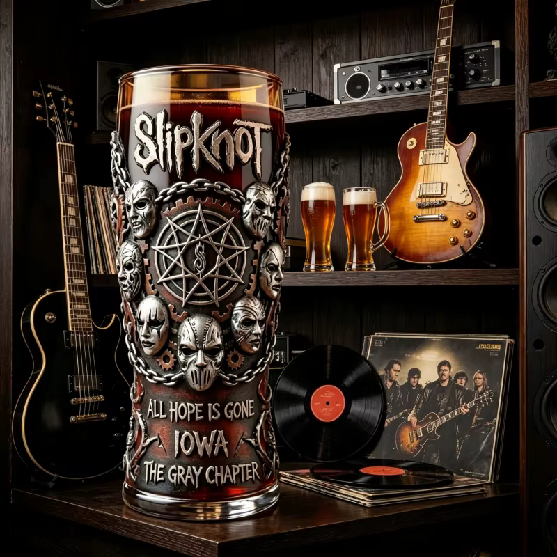 Verre à bière à thème Slipknot
