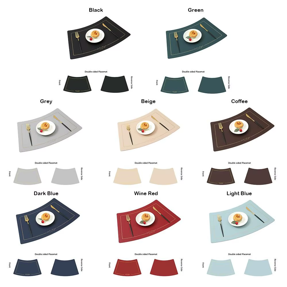 Set de table en cuir PU