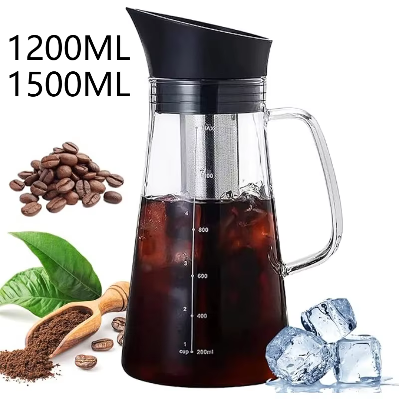 Cafetière à froid en verre de 1