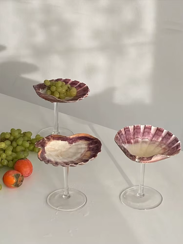 Verre à Champagne Vintage à pieds hauts