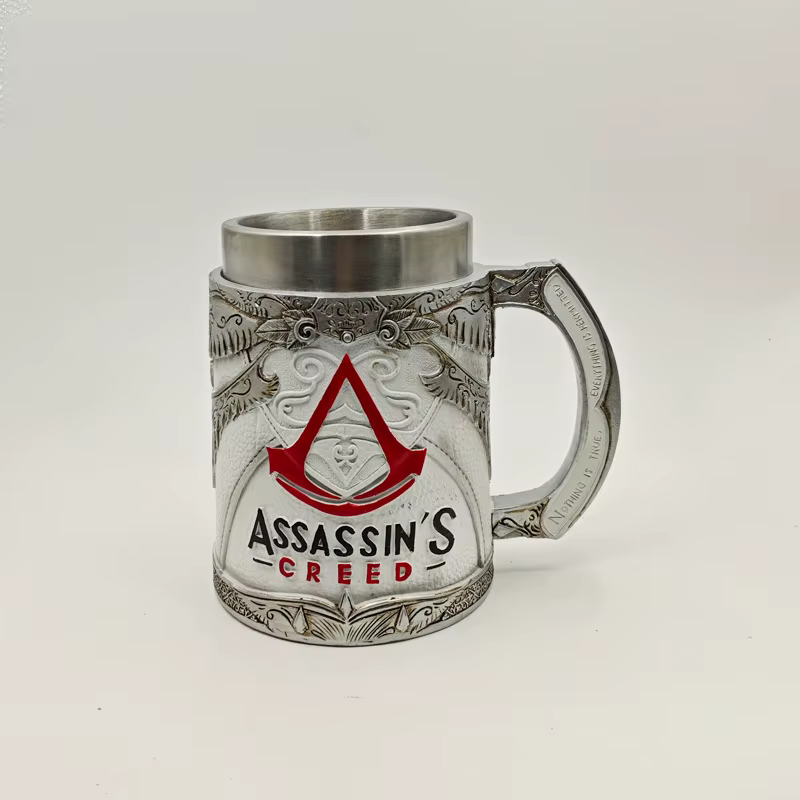 Chope à bière grande capacité Assassin's Creed