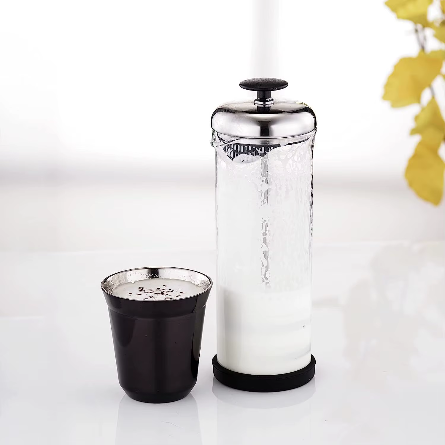 Easyworkz – ensemble de 2 tasses à expresso en acier inoxydable