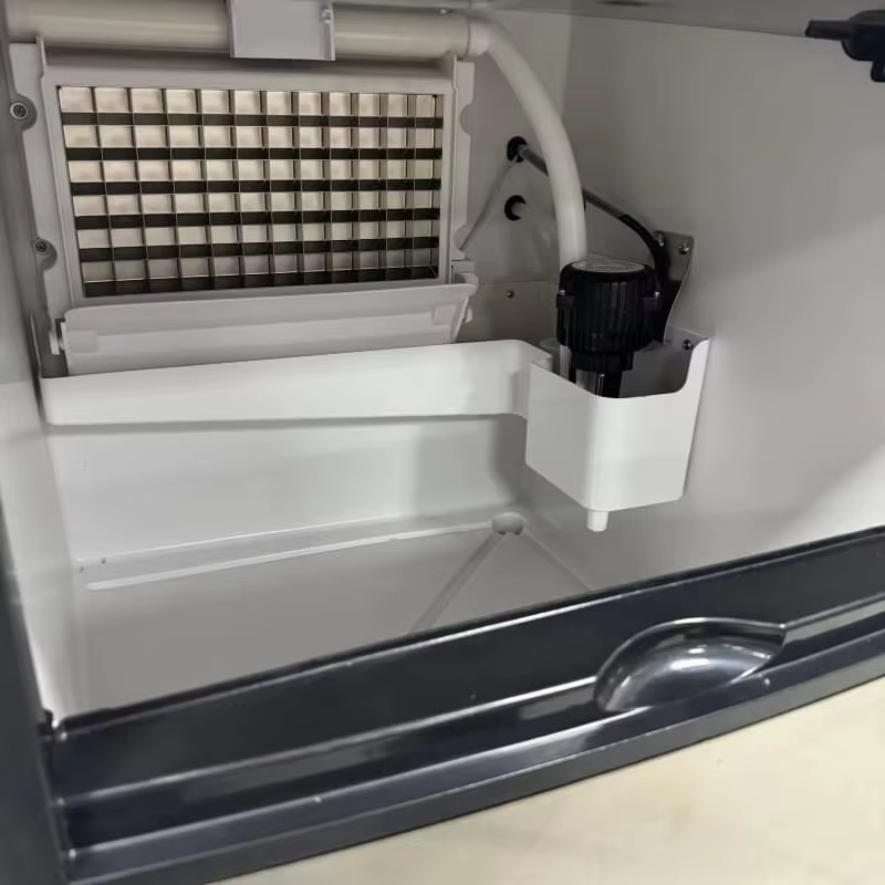 Machine à glaçons cubiques automatique commerciale personnalisée 75 kg/24h avec bac de 50 kg pour bar, café, certifiée CE