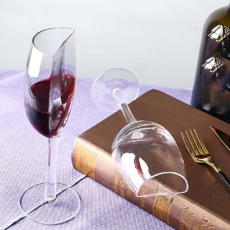 Tasses en verre de cristal 140ml