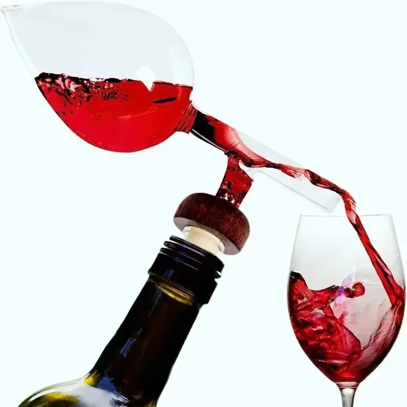 Aérateur de vin en verre