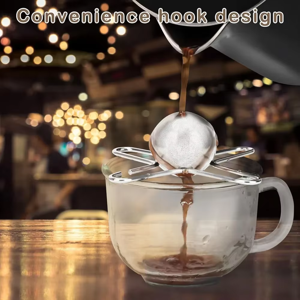 Boule réfrigérante réutilisable en acier inoxydable pour café expresso