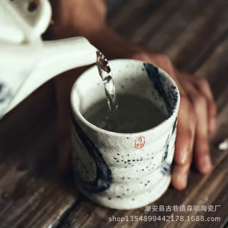 Tasse à thé en céramique du japon et de la corée du sud