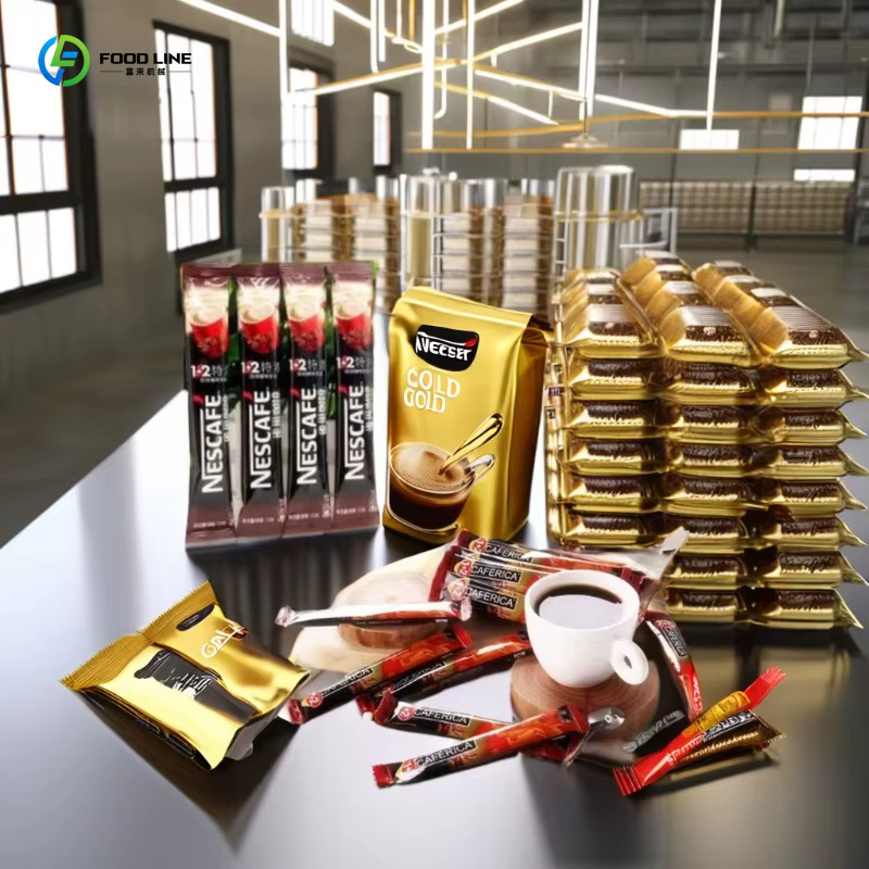 Ligne de production de poudre de café instantané automatique à grande capacité personnalisée, état neuf, haute efficacité, stable