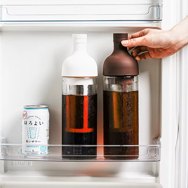Cafetière à infusion froide en verre faite à la main pour la maison