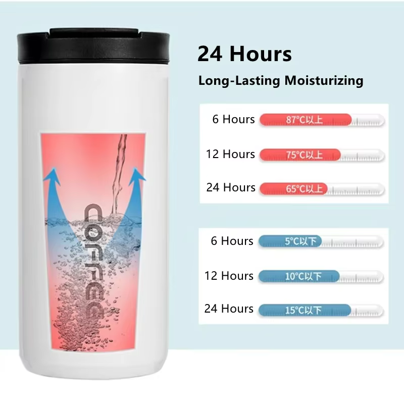 Tasse Thermos café chaud isolé en acier inoxydable