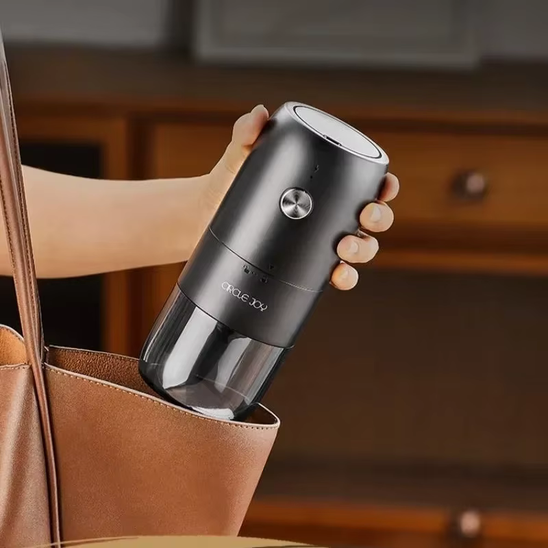 CIRCLE JOY Moulin à café électrique de précision automatique compact rechargeable sans fil