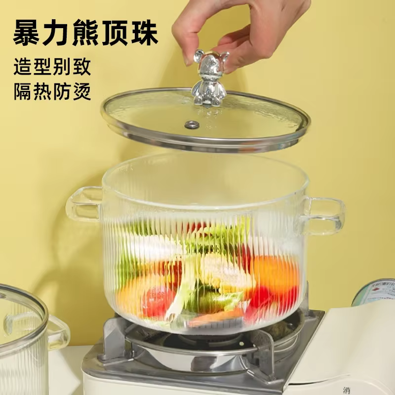 Grand bol à soupe domestique
