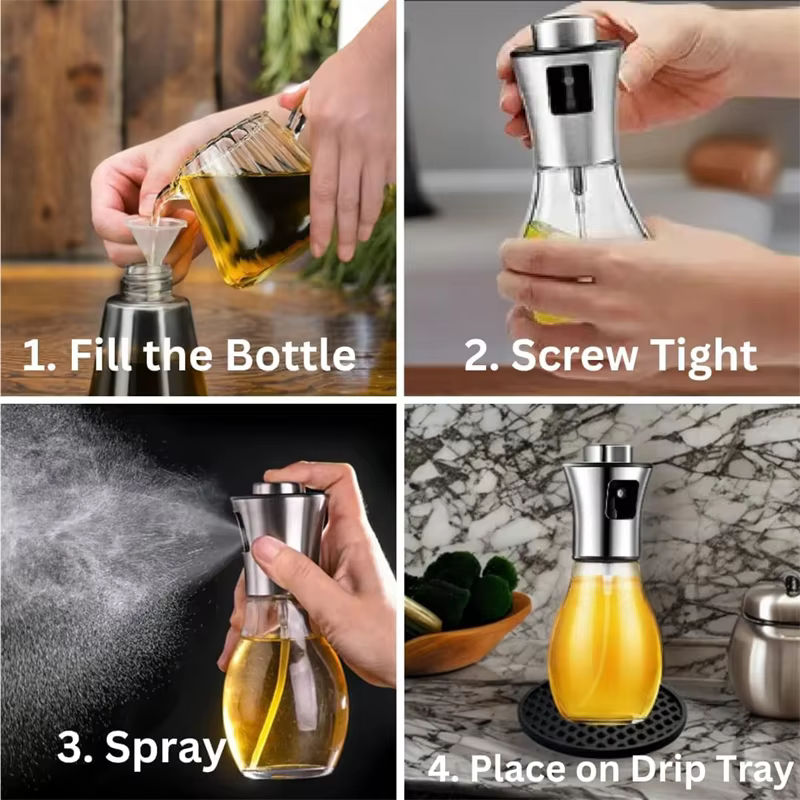 Pulvérisateur d'huile d'olive pour la cuisson