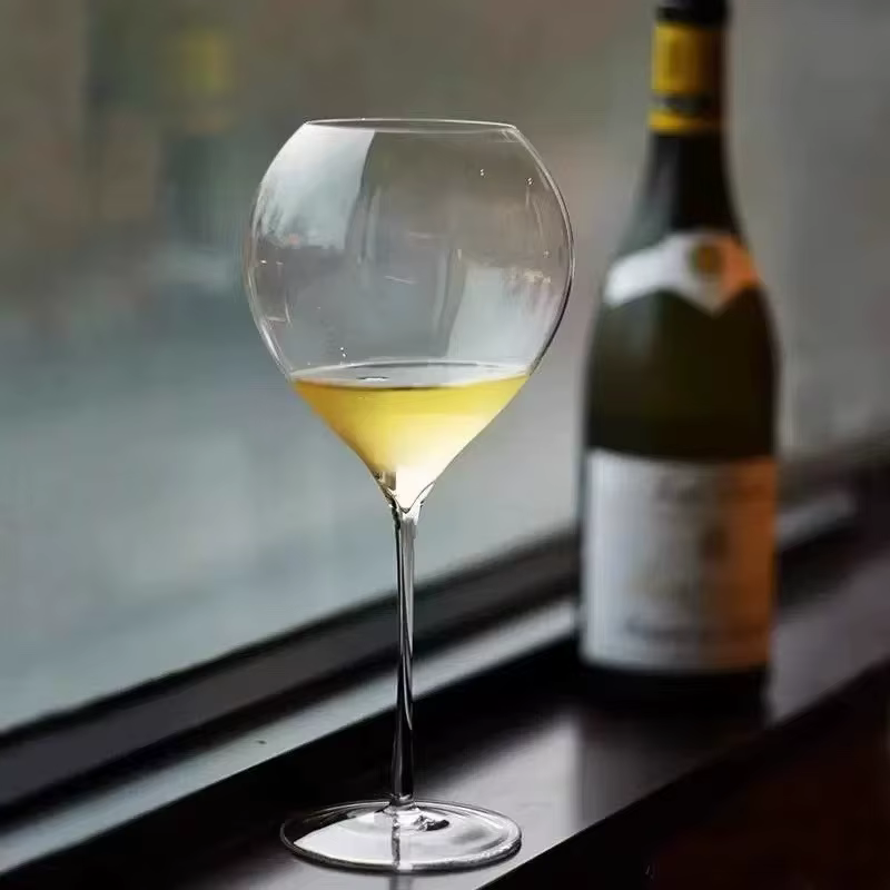 Verres à vin rouge transparents Ultra-fins de 600ml
