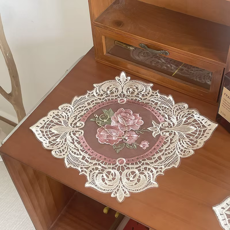 Nappe en dentelle vintage rétro